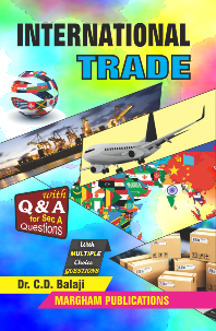 International Trade -  Dr. C. D. Balaji