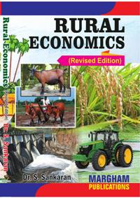 Rural Economics - Dr. S.Sankaran