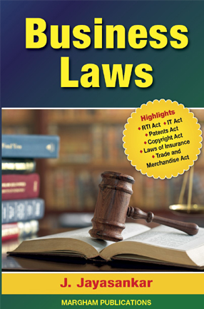 Business Laws - J. Jayasankar 
