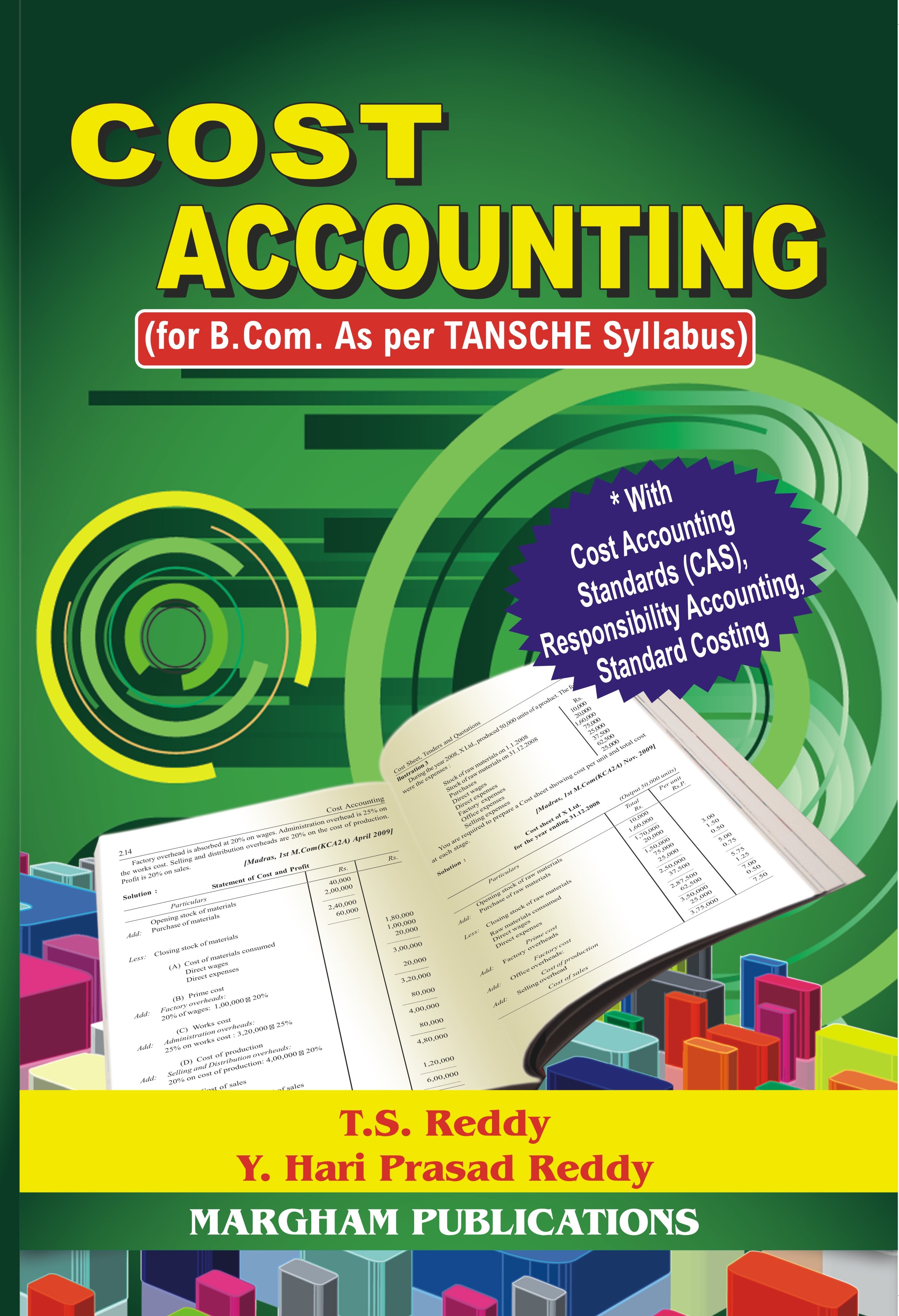 Cost Accounting (As per TANSCHE Syllabus) - T. S. Reddy & Y. Hari Prasad Reddy 